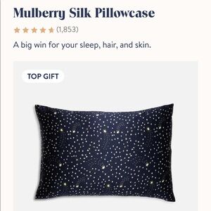 Brooklinen Mulberry Silk Pillowcase Celestial